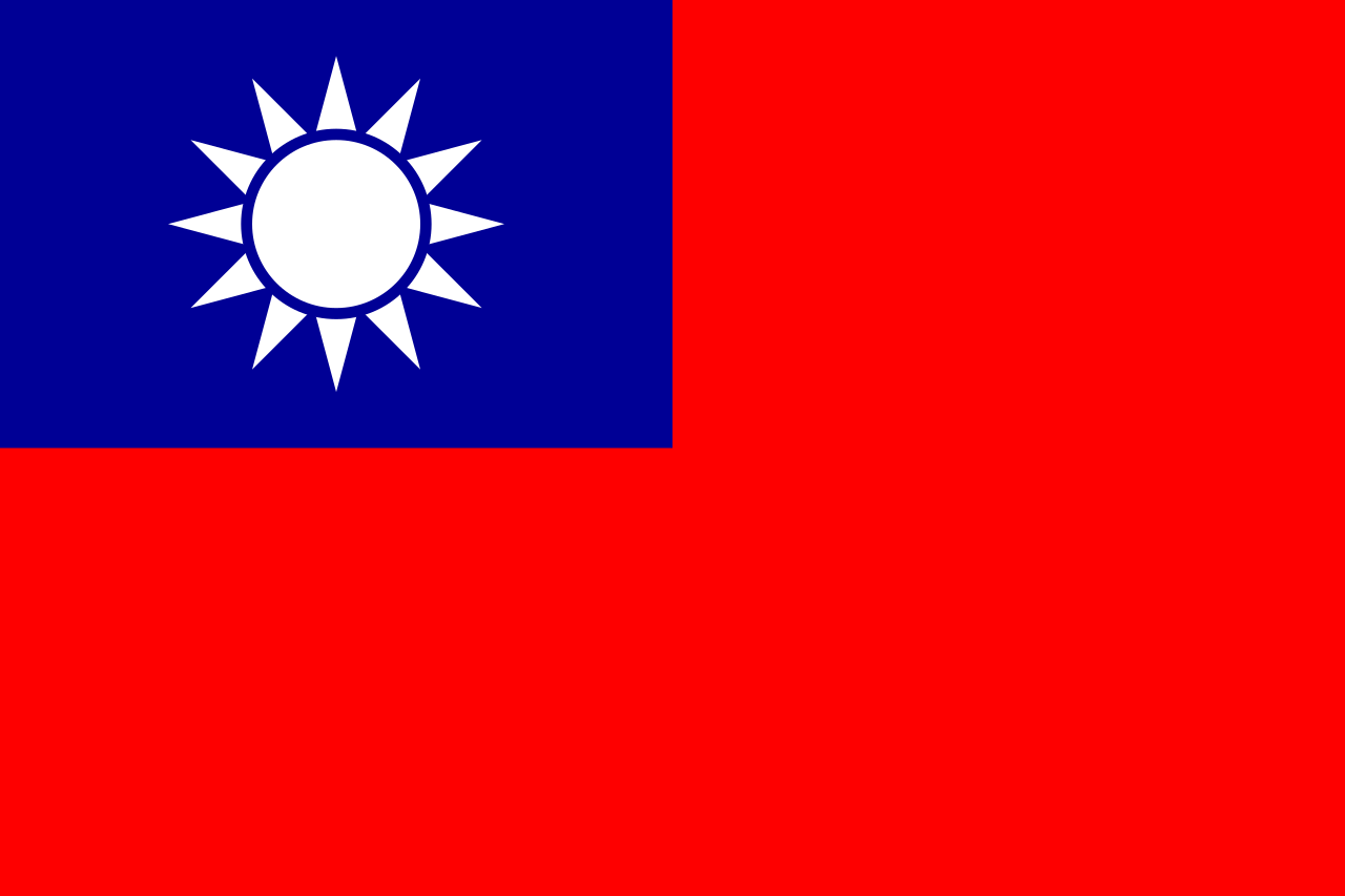 Republic of China (Taiwan) Flag